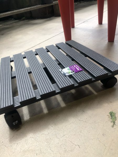 large pot plant trolley
