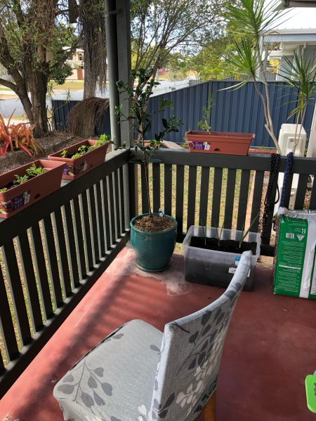 maximising small balcony layout